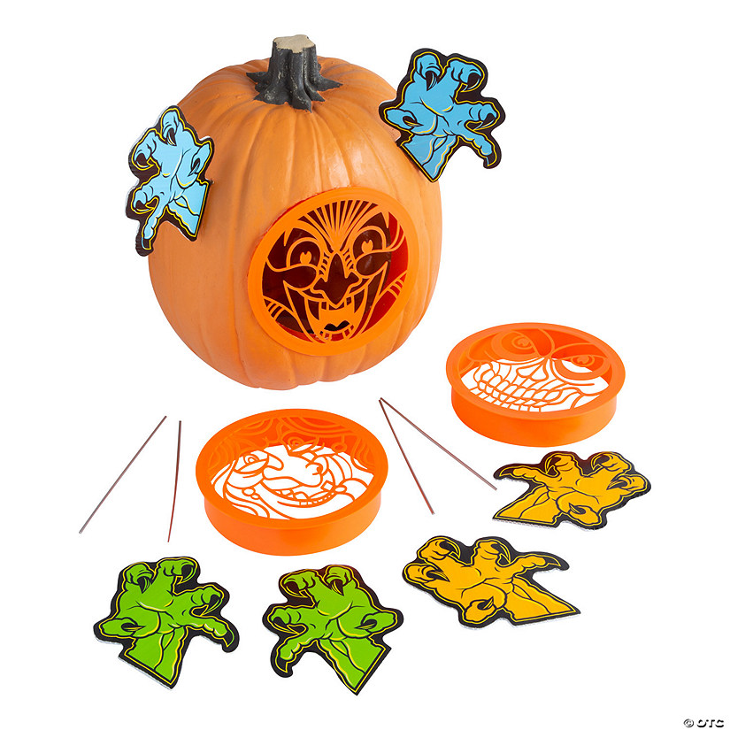 Push-Ins Pumpkin Carving Kits - 12 Sets Image