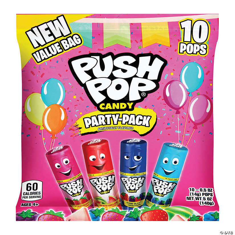 Push Pop<sup>&#174;</sup> Party Pack - 10 Pc. Image