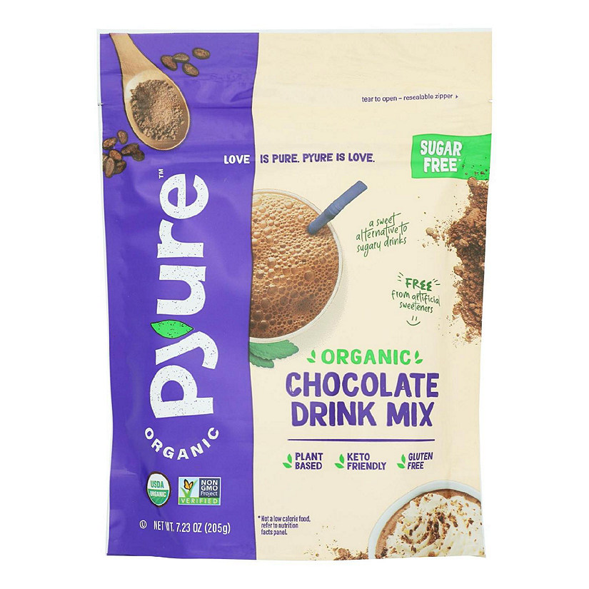 Pyure - Drink Mix Chcolate Sugar Free - Case of 6-7.23 OZ Image
