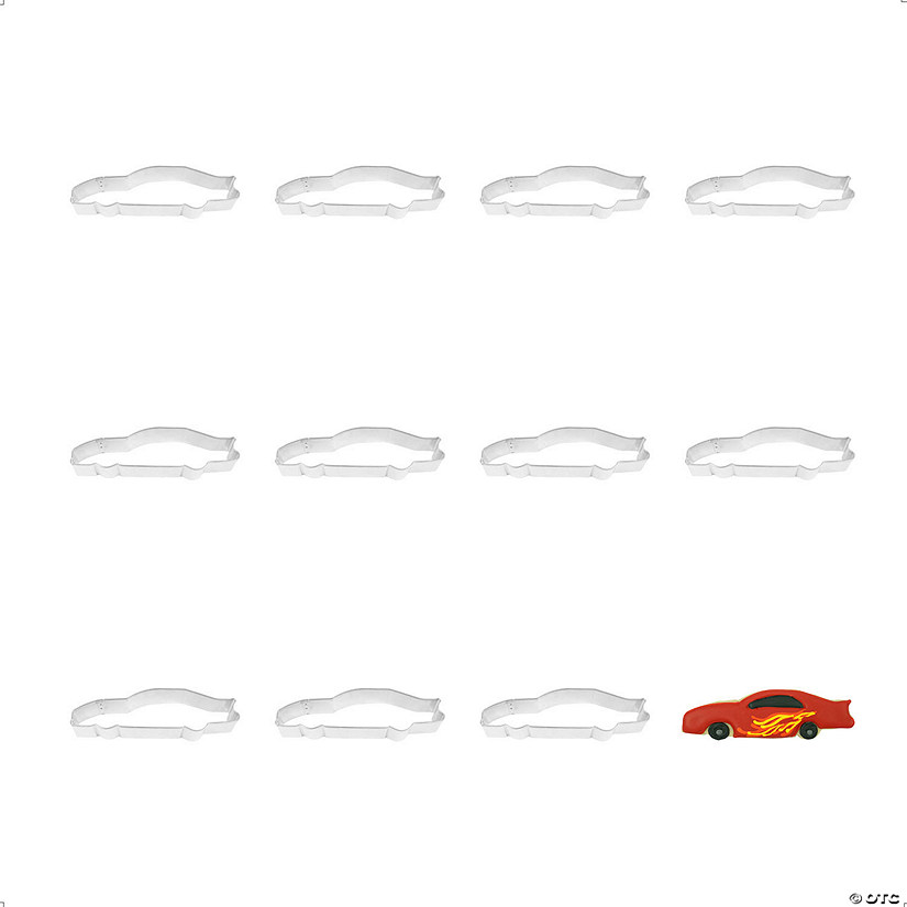Race Car 5" Cookie Cutters Image