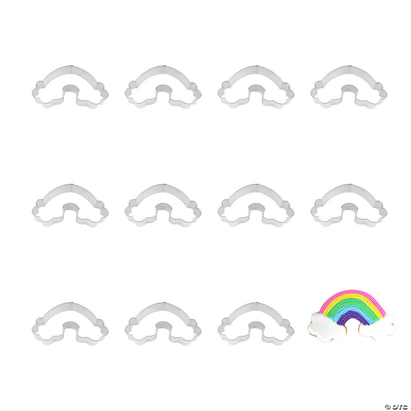 Rainbow 4.75" Cookie Cutters Image