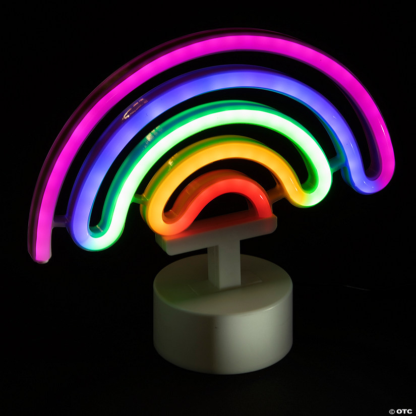 Rainbow Neon Light Image