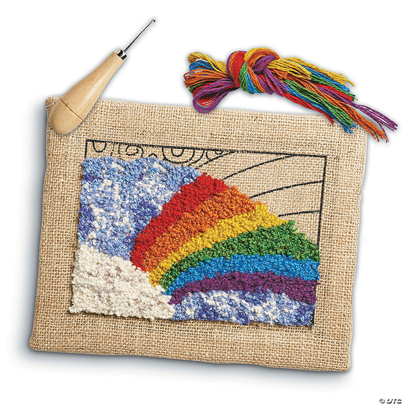 Rainbow Rug Hooking Kit Image