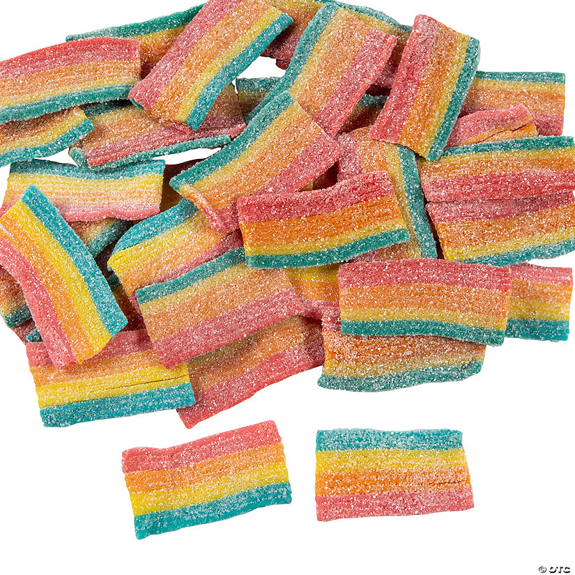 Rainbow Sour Bites Candy Image