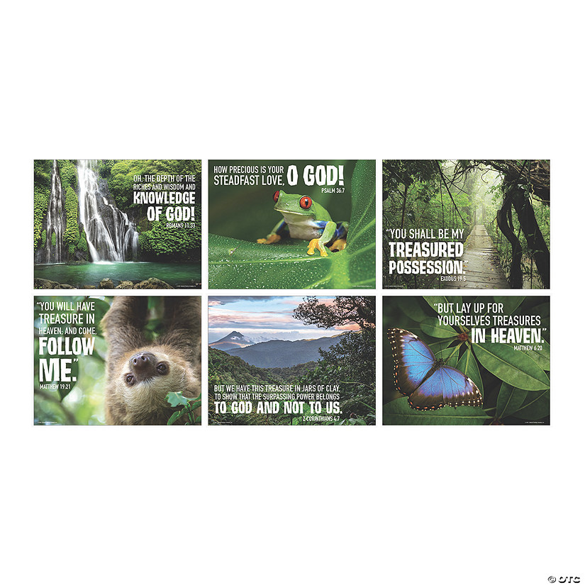 Rainforest VBS Poster Set - 6 Pc. Image