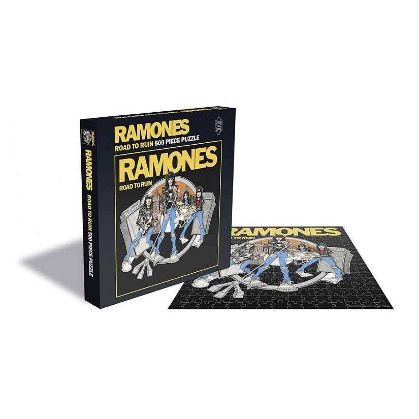 Ramones Road To Ruin 500 Piece Jigsaw Puzzle Image