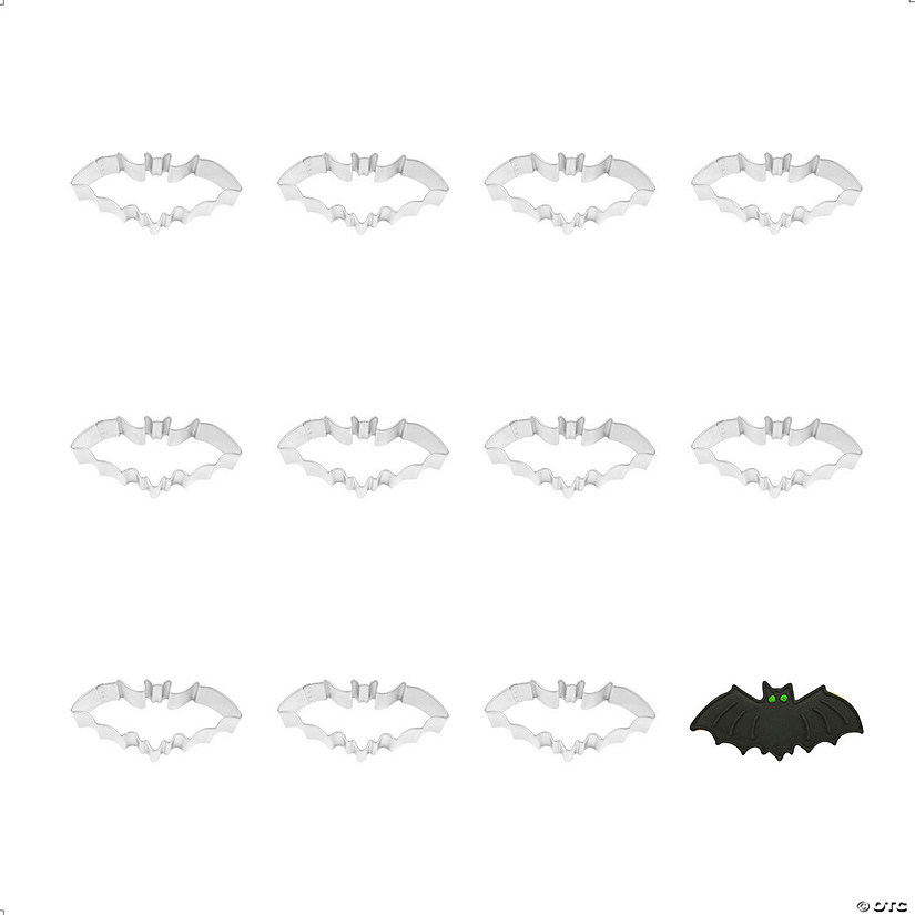 R&M International Bat 4.5" Cookie Cutter Image