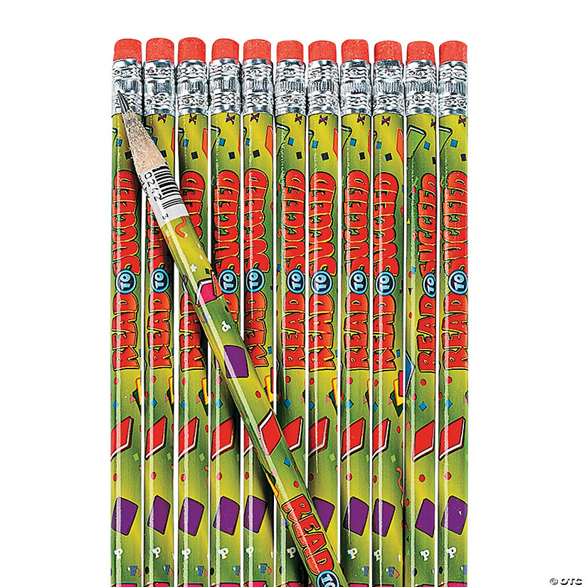Read To Succeed Motivational Pencils - 24 Pc. Image