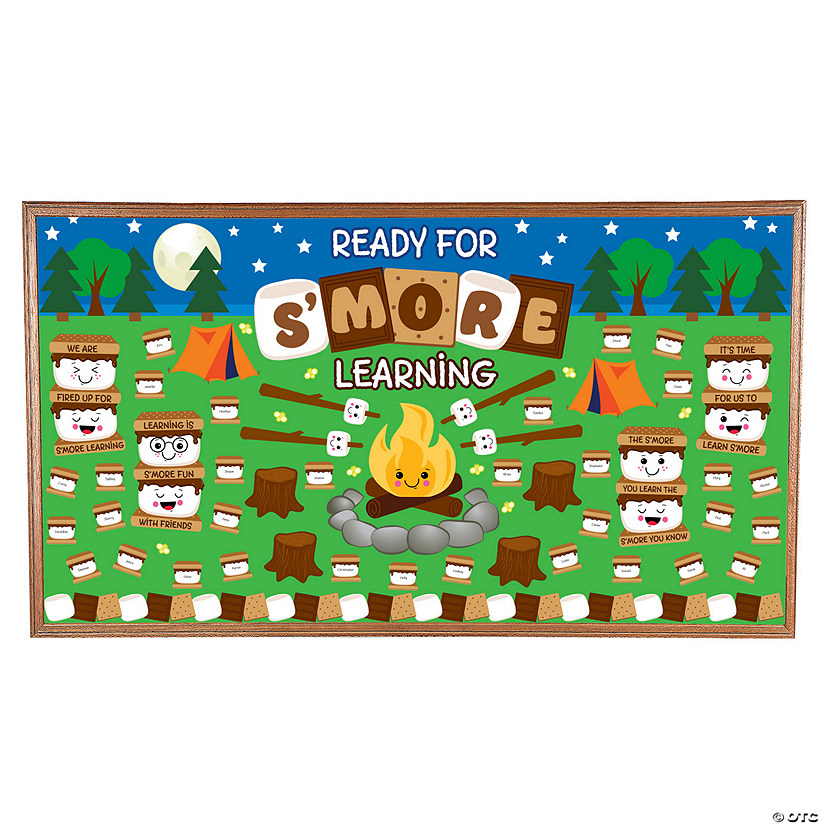 Ready for S&#8217;More Learning Classroom Bulletin Board Set - 104 Pc. Image