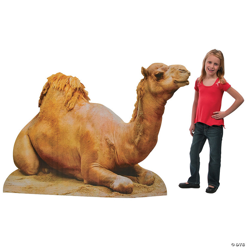 Realistic Camel Cardboard Stand-Up Image