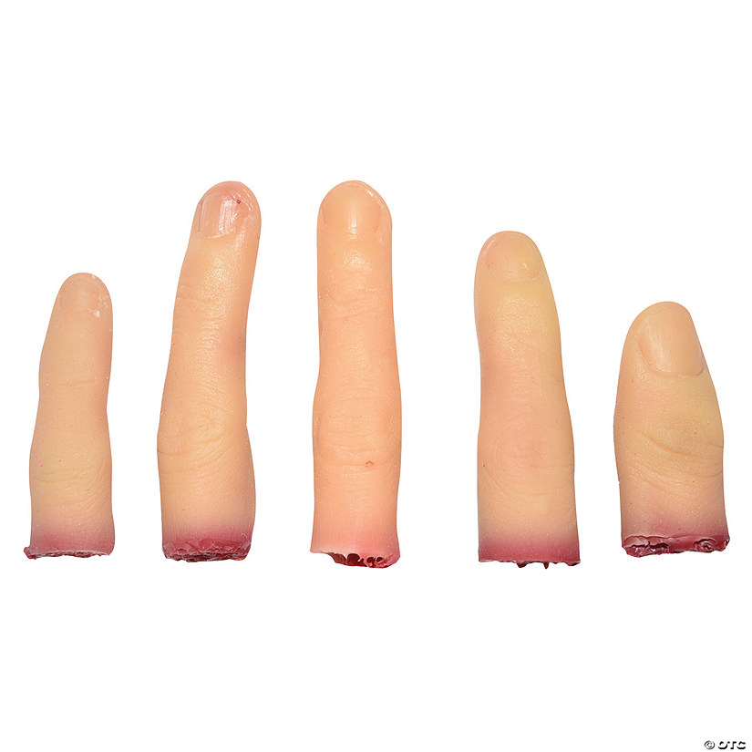 Realistic Severed Finger Decorations - 5 Pc. Image