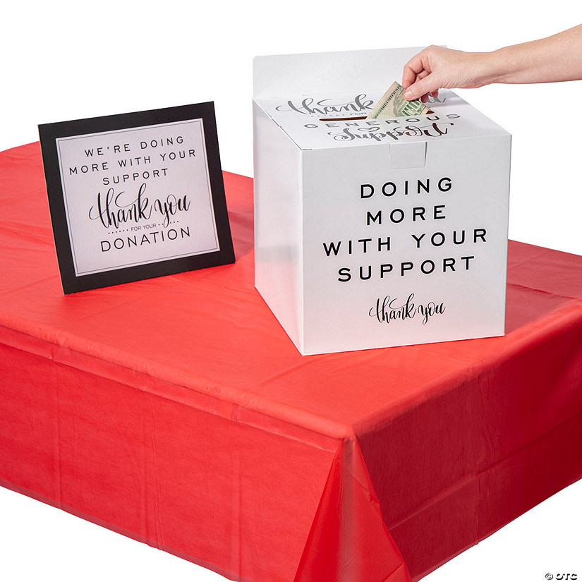 Red Awareness Donation Table Kit - 3 Pc. Image