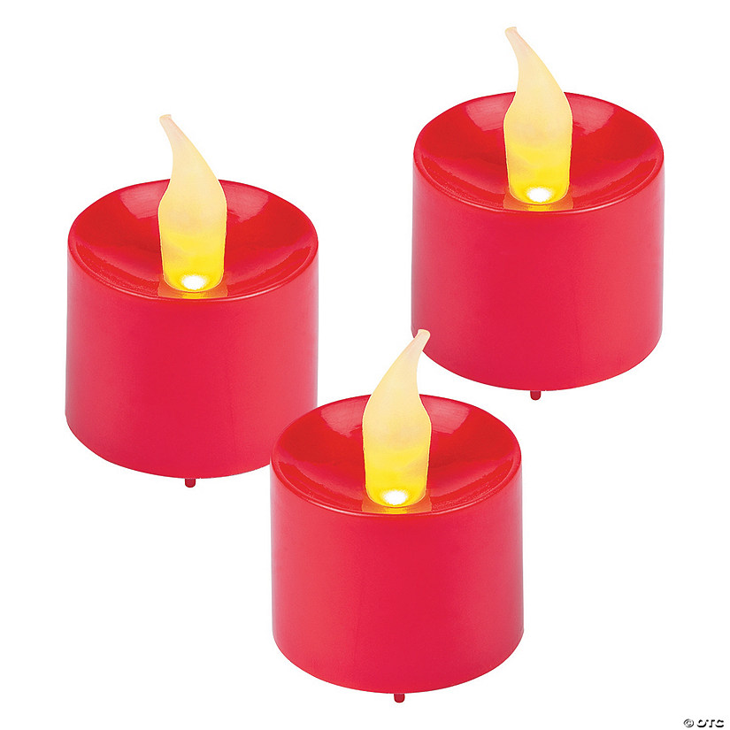 Red BatteryOperated Votive Candles