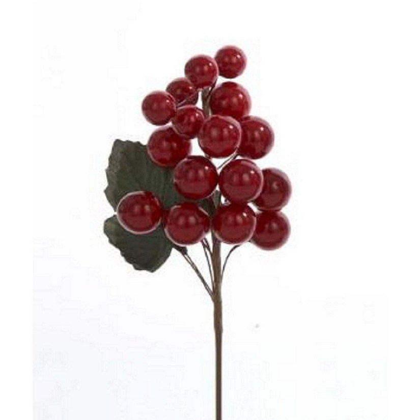 Red Berry Grape Cluster Pick K1293R New Image