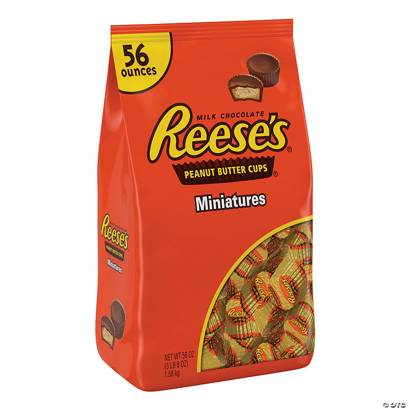 REESE'S Peanut Butter Cups Miniatures - 56oz bag Image