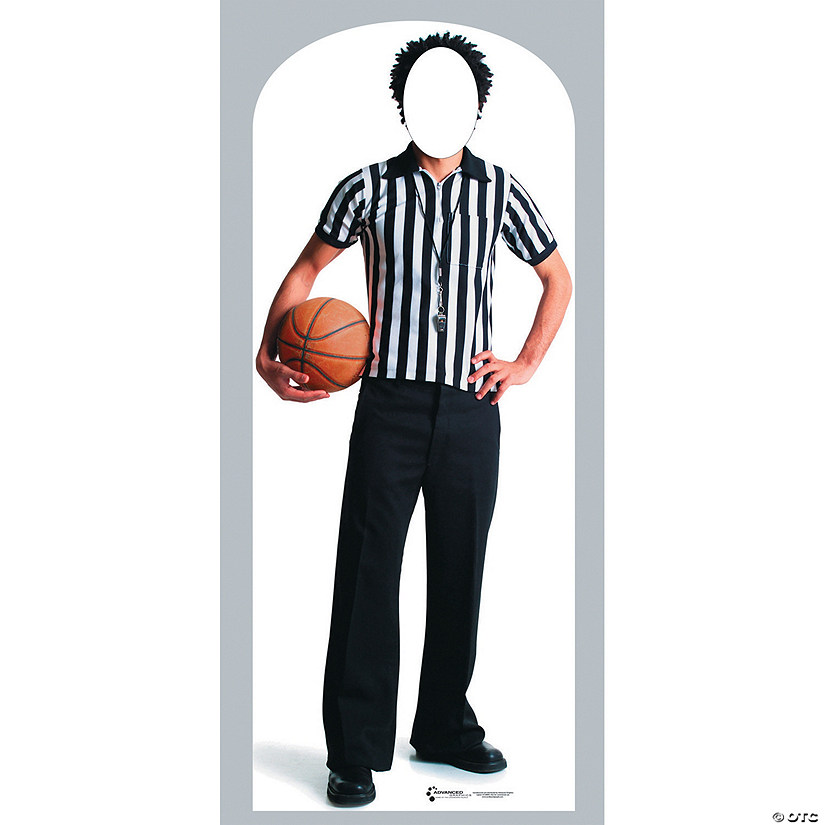 Referee Cardboard Stand-In Stand-Up Image