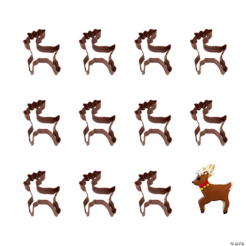 Reindeer Standing 4" Cookie Cutters Image