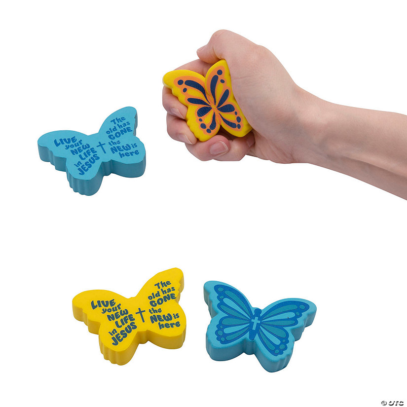 Religious Butterfly Stress Toys Image