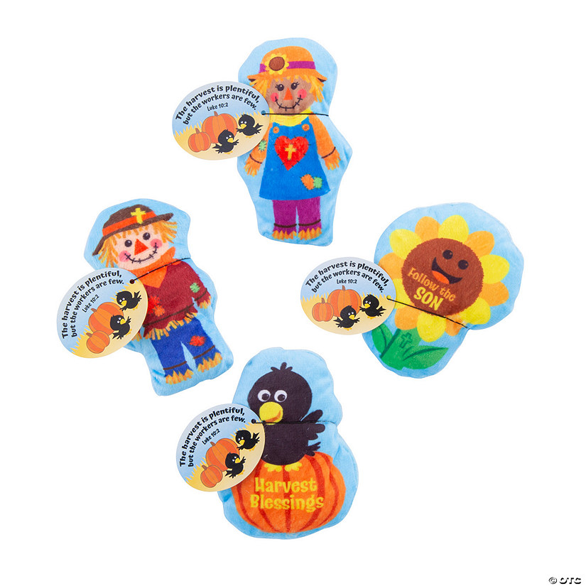 Religious Fall Stuffed Character Handouts with Card for 50 Image