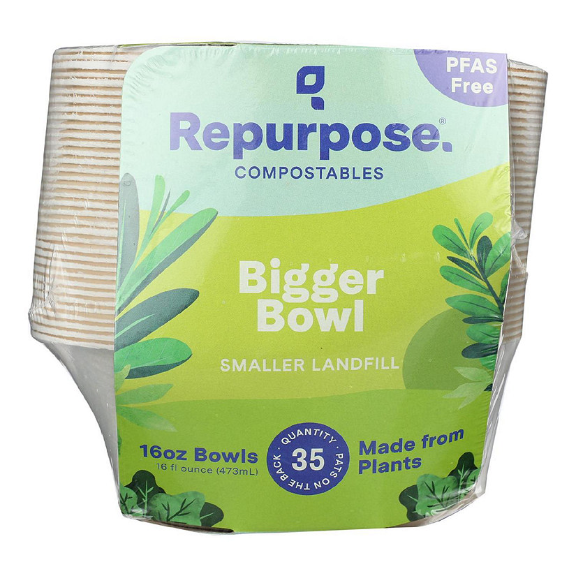 Repurpose - Bowl Compostable 16oz - Case of 6-35 CT Image