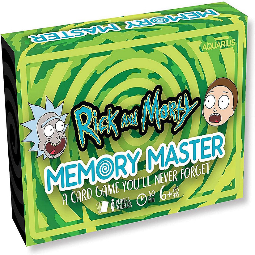 Rick and Morty Memory Master Game  4 Players Image