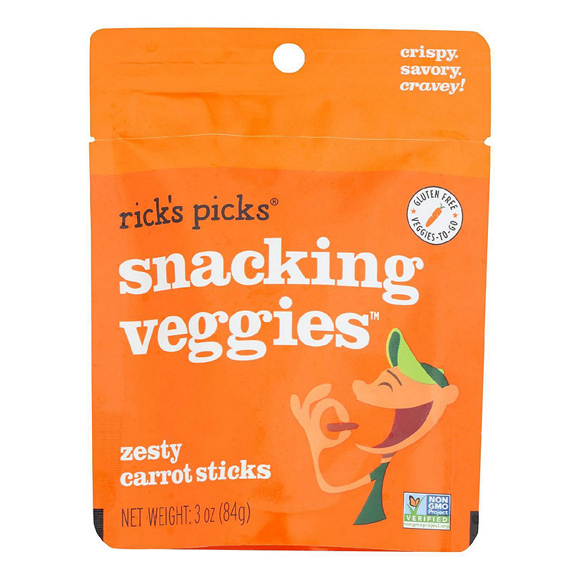 Rick's Picks - Carrots Pickled Snacking - Case of 10-3 OZ Image