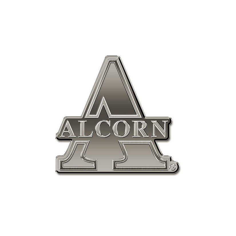 Rico Industries NCAA  Alcorn State Braves Standard Antique Nickel Auto Emblem for Car/Truck/SUV Image