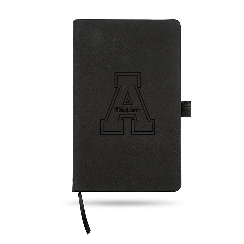 Rico Industries NCAA  Appalachian State Mountaineers Black - Primary Journal/Notepad 8.25" x 5.25"- Office Accessory Image