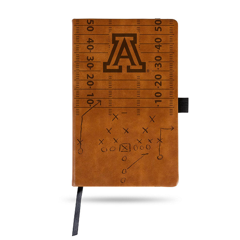 Rico Industries NCAA  Arizona Wildcats Brown Journal/Notepad 8.25" x 5.25"- Office Accessory Image