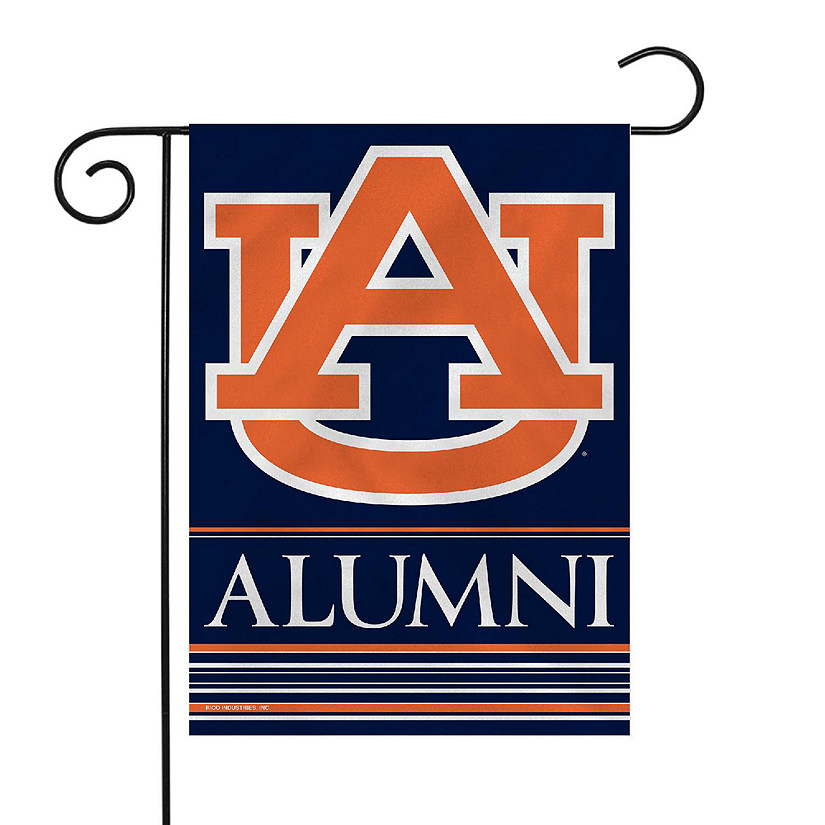 Rico Industries NCAA  Auburn Tigers Alumni 13" x 18" Double Sided Garden Flag Image