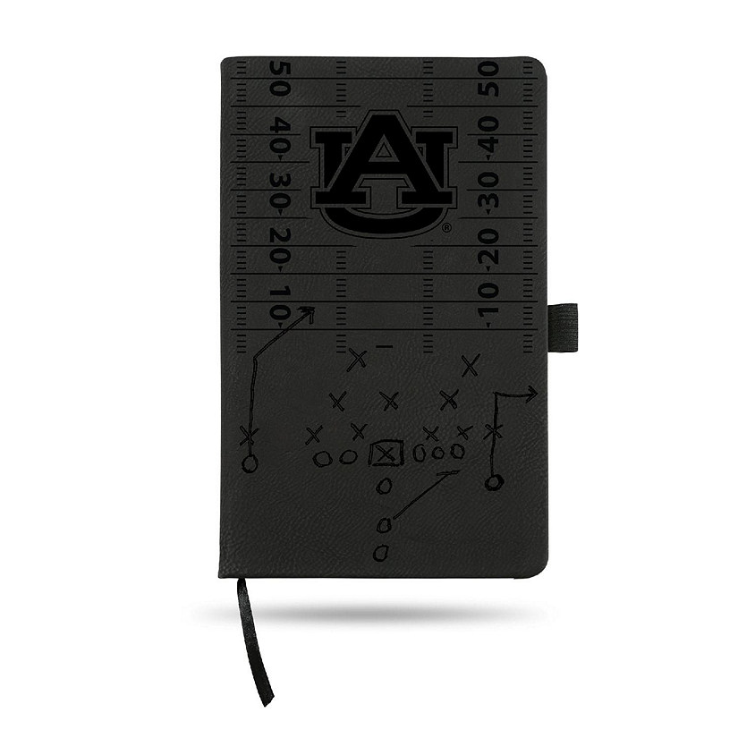 Rico Industries NCAA  Auburn Tigers Black Journal/Notepad 8.25" x 5.25"- Office Accessory Image