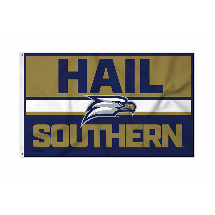 Rico Industries NCAA  Georgia Southern Eagles Bold 3' x 5' Banner Flag Single Sided - Indoor or Outdoor - Home D&#233;cor Image
