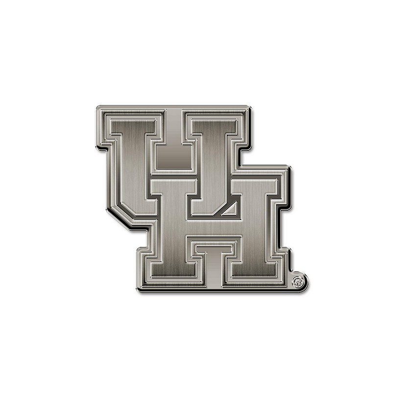Rico Industries NCAA  Houston Cougars UH Antique Nickel Auto Emblem for Car/Truck/SUV Image