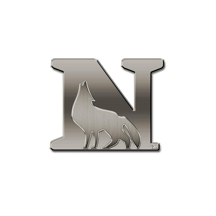 Rico Industries NCAA Newberry   Wolves Antique Nickel Auto Emblem for Car/Truck/SUV Image