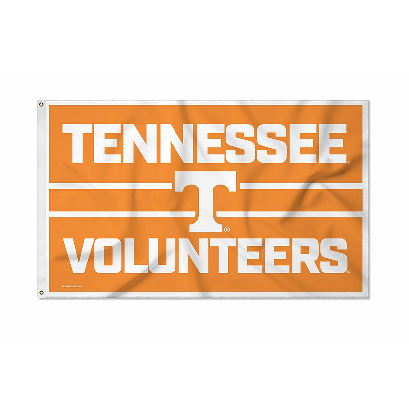 Rico Industries NCAA  Tennessee Volunteers Bold 3' x 5' Banner Flag Single Sided - Indoor or Outdoor - Home D&#233;cor Image