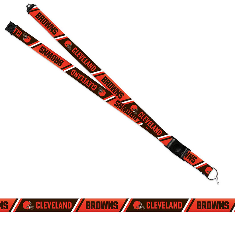 Rico Industries NFL Cleveland Browns Unisex-Adult Safety Breakaway Lanyard Image