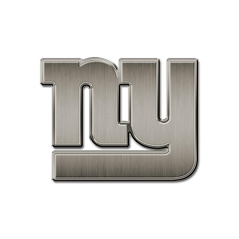 Rico Industries NFL Football New York Giants NY Antique Nickel Auto Emblem for Car/Truck/SUV Image