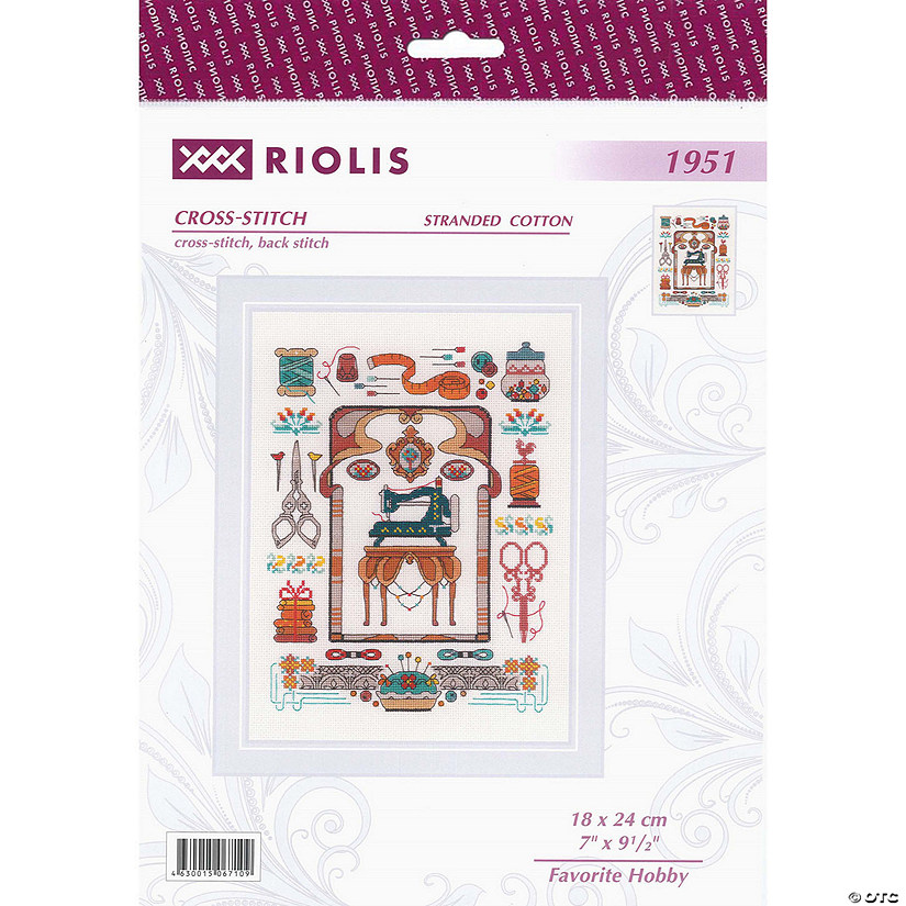 Riolis Cross Stitch Kit Favorite Hobby Image