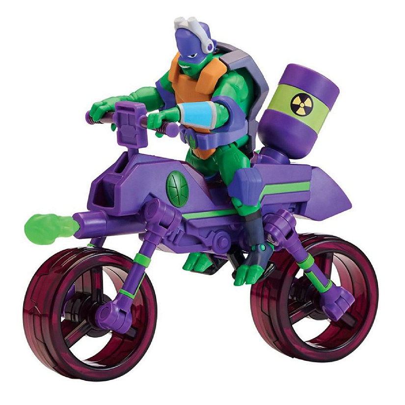 Rise of The Teenage Mutant Ninja Turtles Bug Buster Cycle with Donnie Image