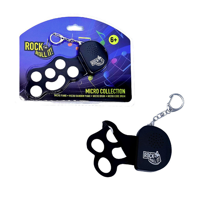Rock And Roll It Micro Classic Drum Keychain Image