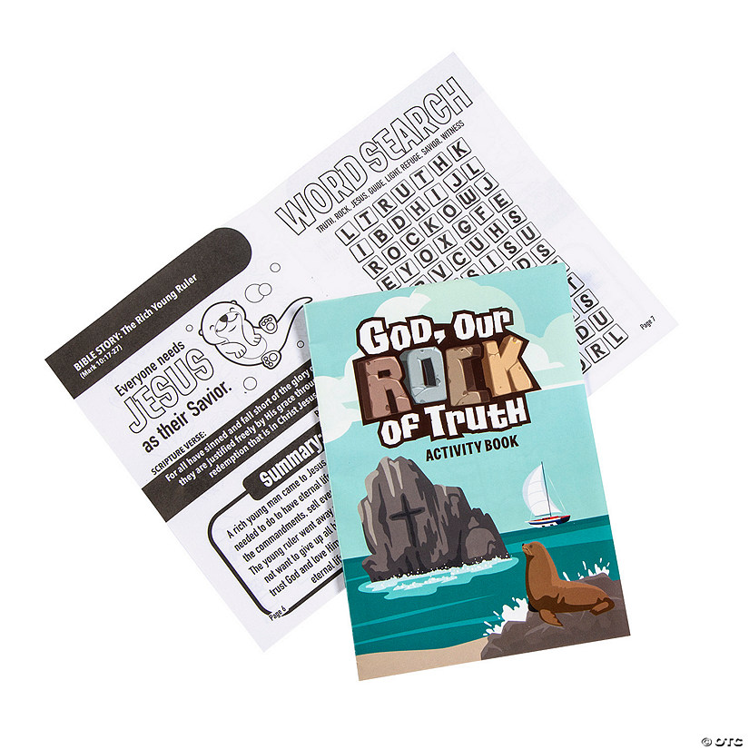 Rocky Beach VBS Coloring Activity Books - 12 Pc. Image