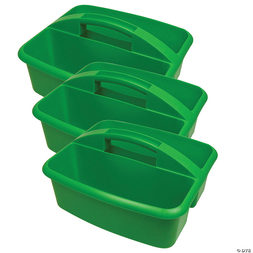 Romanoff Large Utility Caddy, Green, Pack of 3 Image