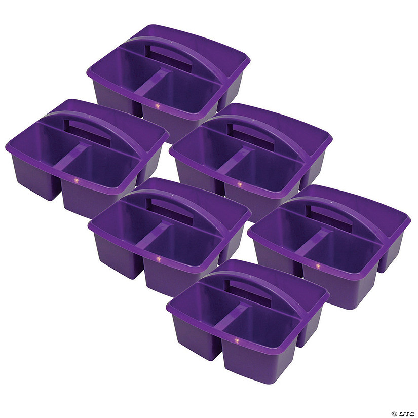 Romanoff Small Utility Caddy, Purple, Pack of 6 Image