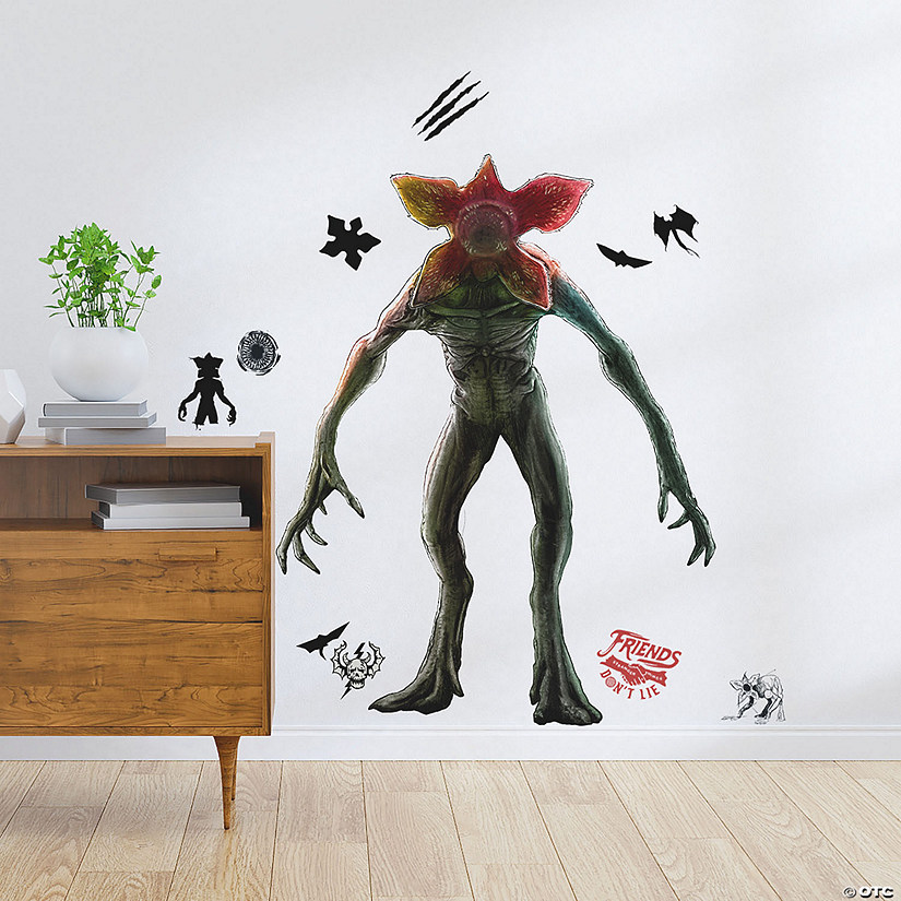 RoomMates Netflix Stranger Things Demogorgon Peel And Stick Giant Wall Decal Image