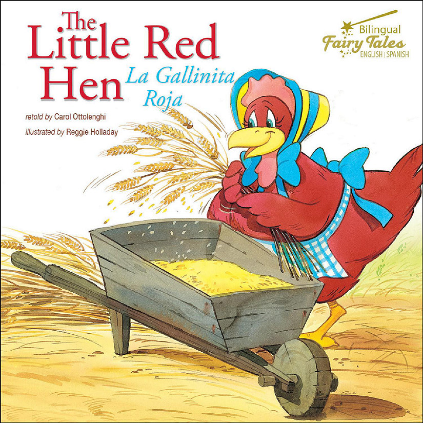 Rourke Educational Media Bilingual Fairy Tales Little Red Hen Reader Image