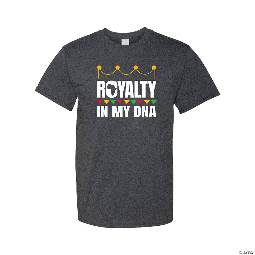 Royalty Inside My DNA Adult&#8217;s T-Shirt Image