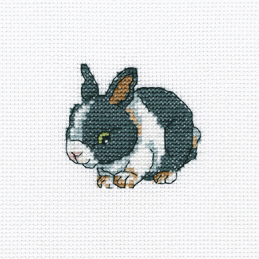 RTO Cute rabbit H262 Counted Cross Stitch Kit Image
