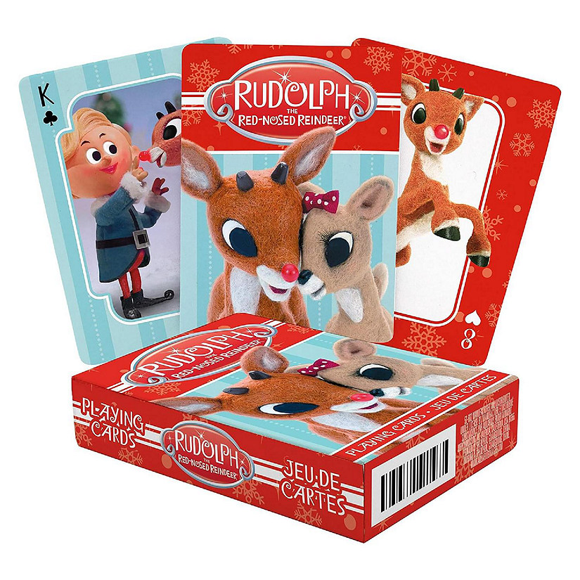 Rudolph The Red Nosed Reindeer Playing Cards Image