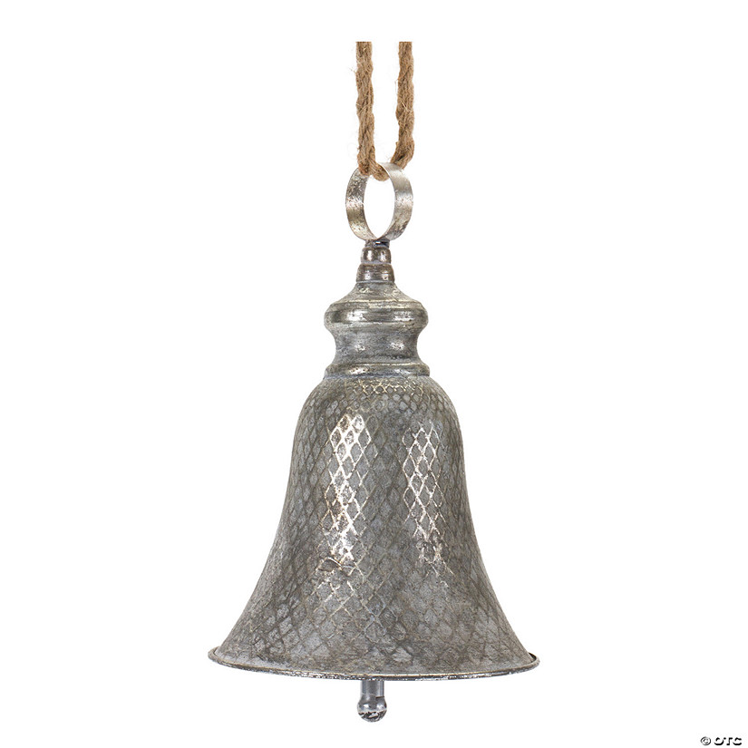 Rustic Metal Bell Ornament (Set Of 2) 12.75"H Metal Image