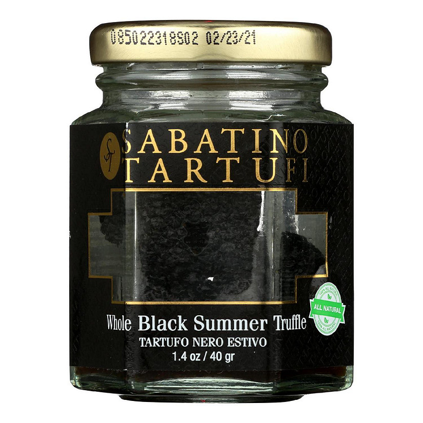Sabatino Pronto Sabatino Tartufi, Whole Black Summer Truffle - Case of 6 - 1.4 OZ Image